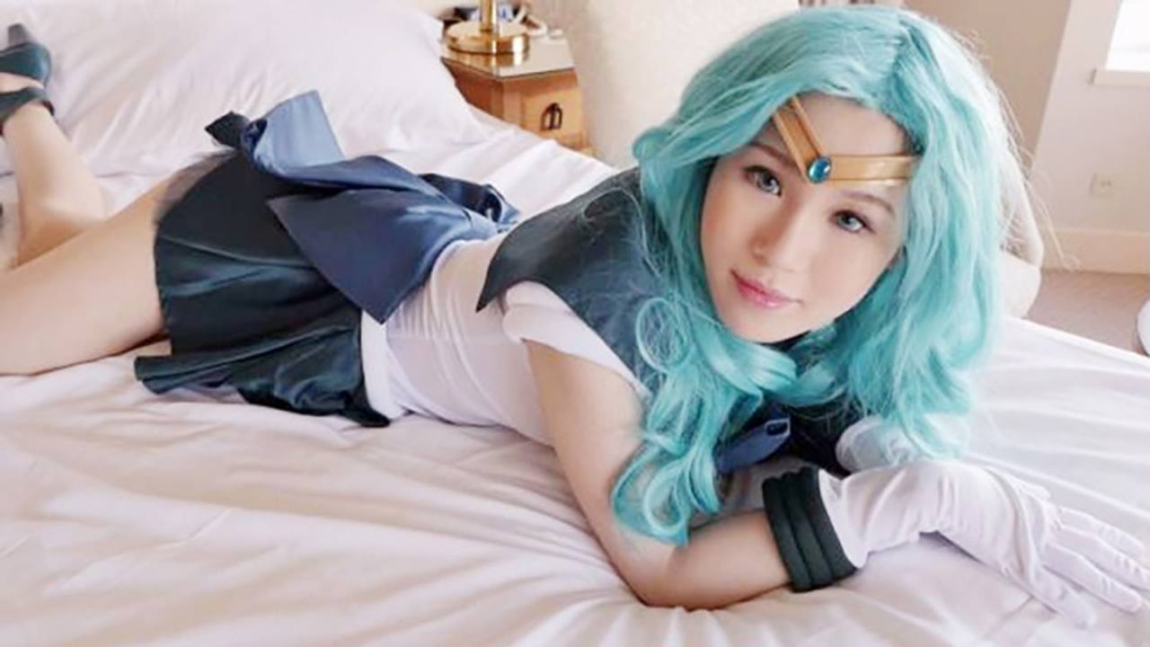 【セーラー●ーン/海王●ちる】「潮騒ぐ」らしいけど吹いてません？？優雅に抱くはずがまさかのアヘ顔連発で結局孕まSEX gallery photo 1
