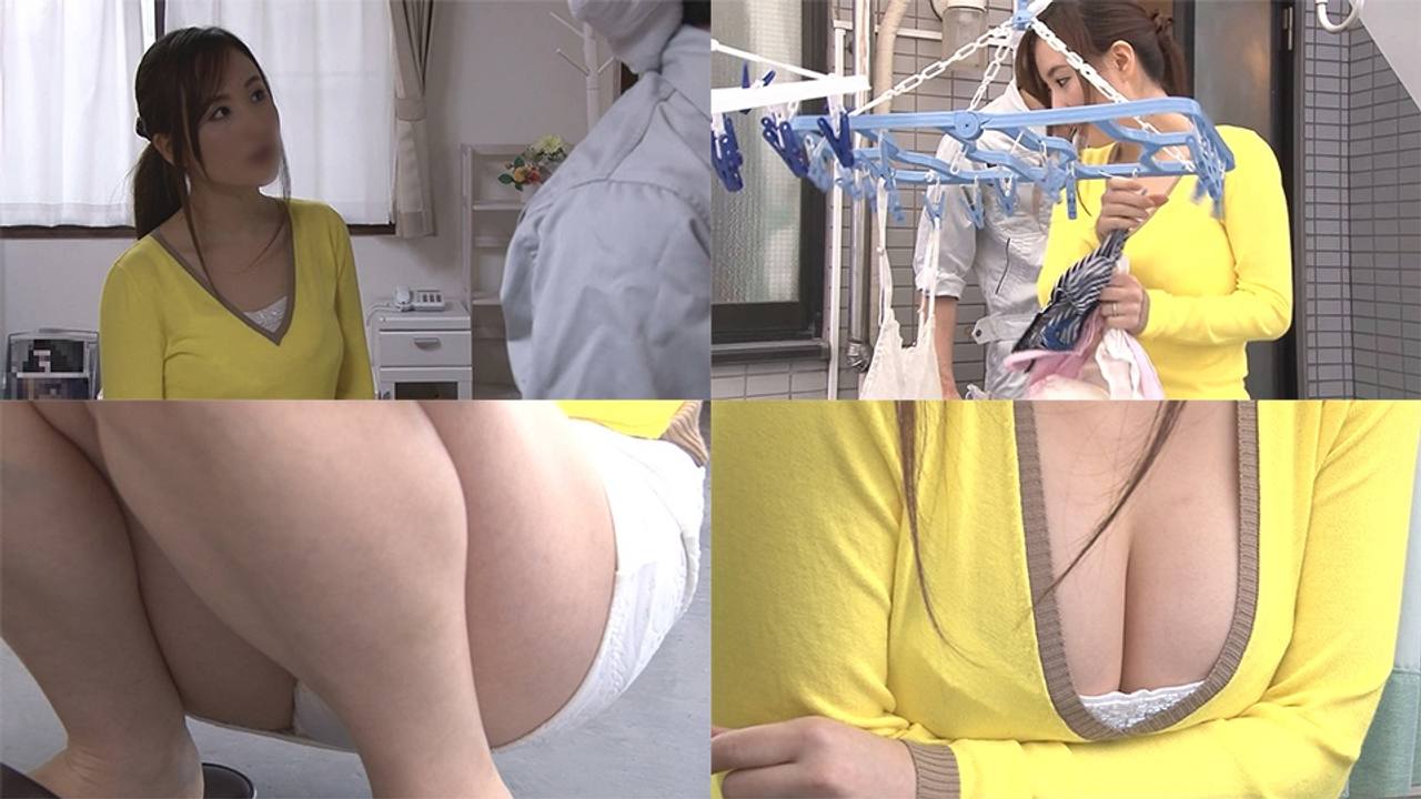 エアコン修理に伺ったら美人奥様に誘惑された ふくよかな谷間 湿ったパンツを見せつけられ 勃起したちんぽを無言でシコシコ 旦那の横で乱れる背徳セックスに大興奮 gallery photo 2