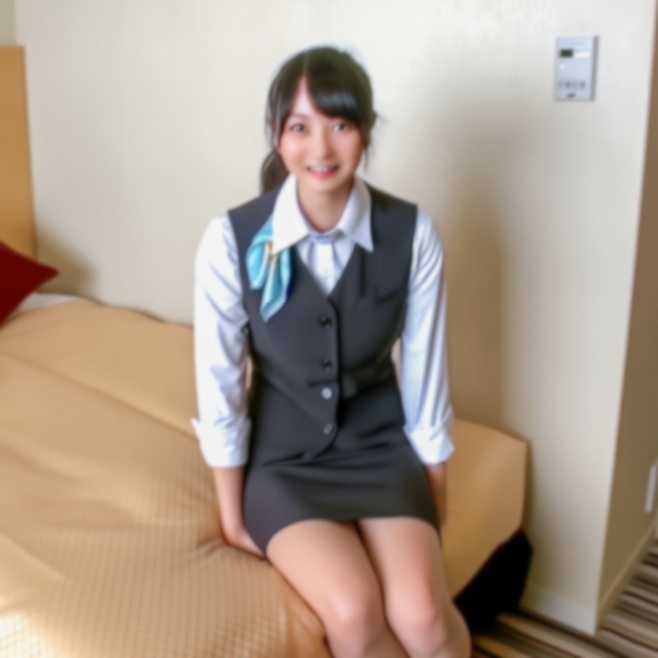 【先着】社交不安症(SAD)見習いCA 172㎝ ピル無し中出しでガチ妊娠 【原版品質】 gallery photo 1