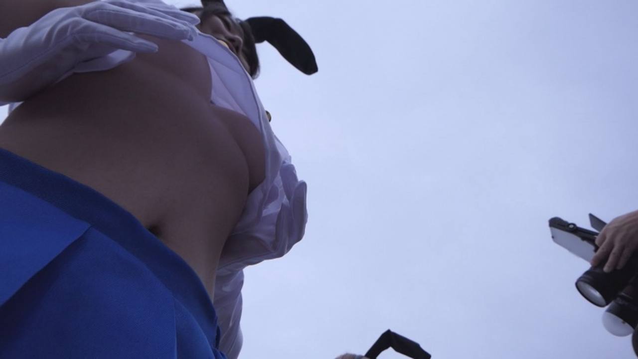 FHD動画 コスプレイベントに突如現れた島風レイヤー二人組乳首ポ●リしまくり gallery photo 3