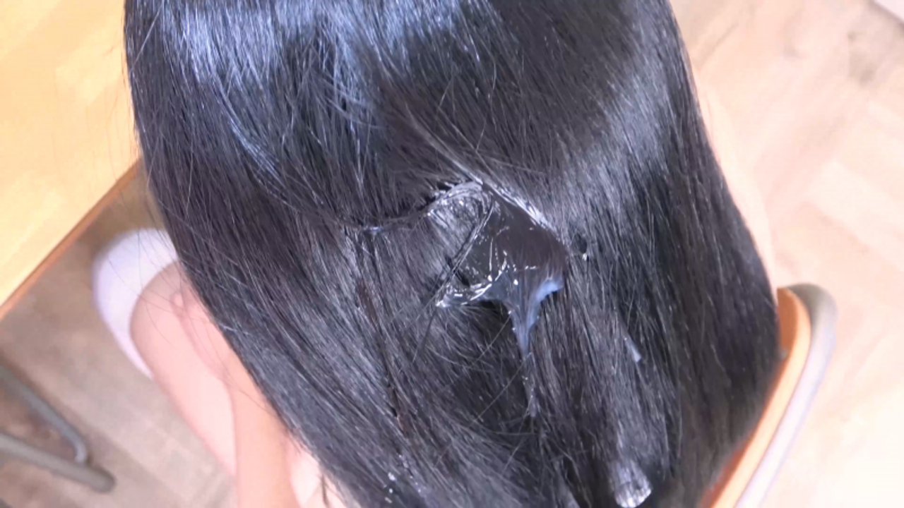 『清純派黒髪ロングヘアツバキ　憧れの先輩ヒロインと新入学歓迎髪フェチデート』 ★髪フェチな後輩クンを呼び出し、二人きりの新入生歓迎儀式♡思う存分黒髪ロングヘアで遊ばせて、お仕置きしちゃう放課後デート gallery photo 10