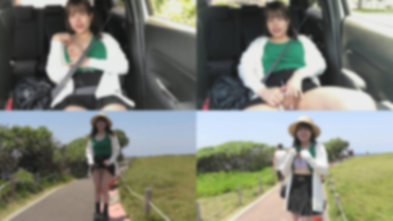 [期間限定で大放出!20000pt➡1980pt]素人１８＊観光地や公園ビーチでおっぱいマンコ露出！ドライブ中オナニー！野外手コキ❤人生初露出で焦らされまくったうずくカラダに中だし２連発！ gallery photo 2