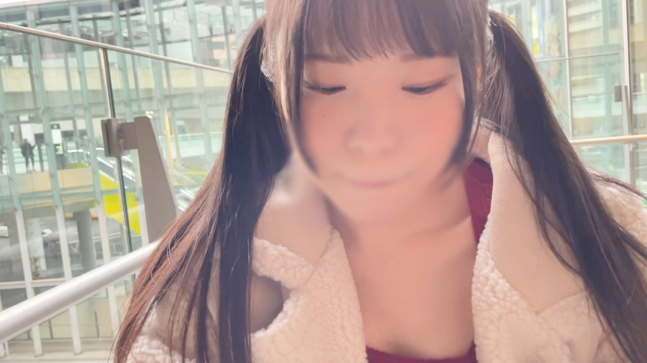 【個撮】地方在住、ドMで依存体質の童顔アイドル。初めて一人で東京に来たという***と渋谷デート。ホテルに連れ込んだら中出し懇願されたハメ撮り映像。 gallery photo 2