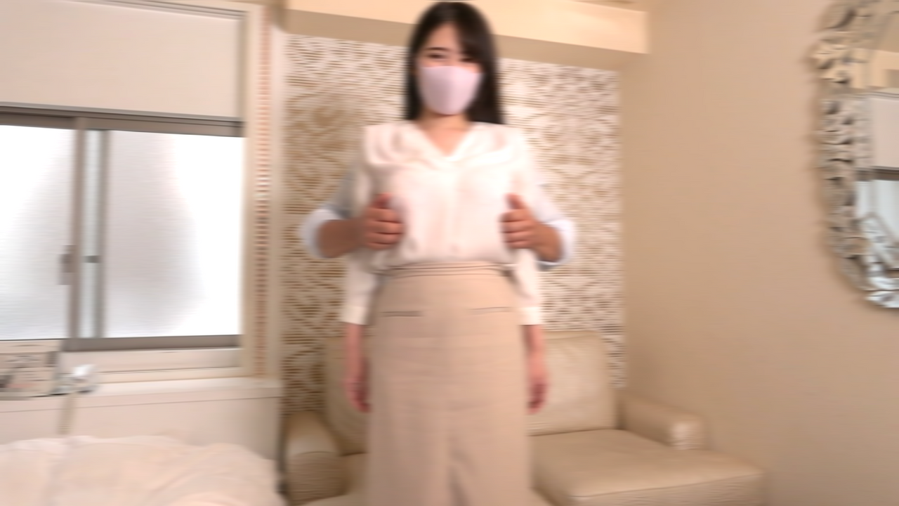 【最高傑作】【素人】【限定】噂のマスク美女OLの１７０cmグラマラスボディを堪能／連続５体位で膣穴限界突破 gallery photo 3