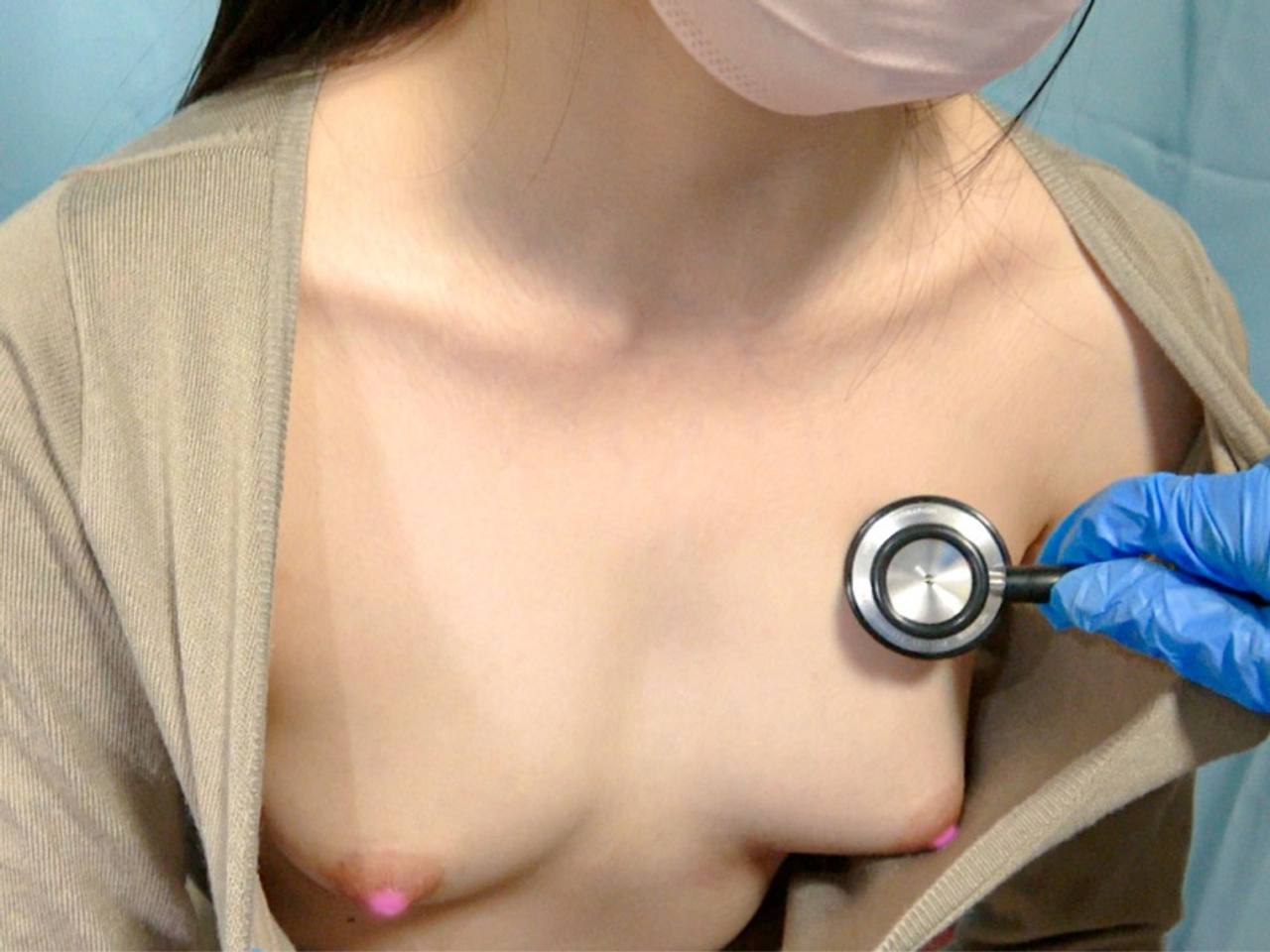 小柄アイドルルックス**大生/心拍胸チラ♡美乳揉みしだき【パンチラ/ワクチン接種】 gallery photo 2