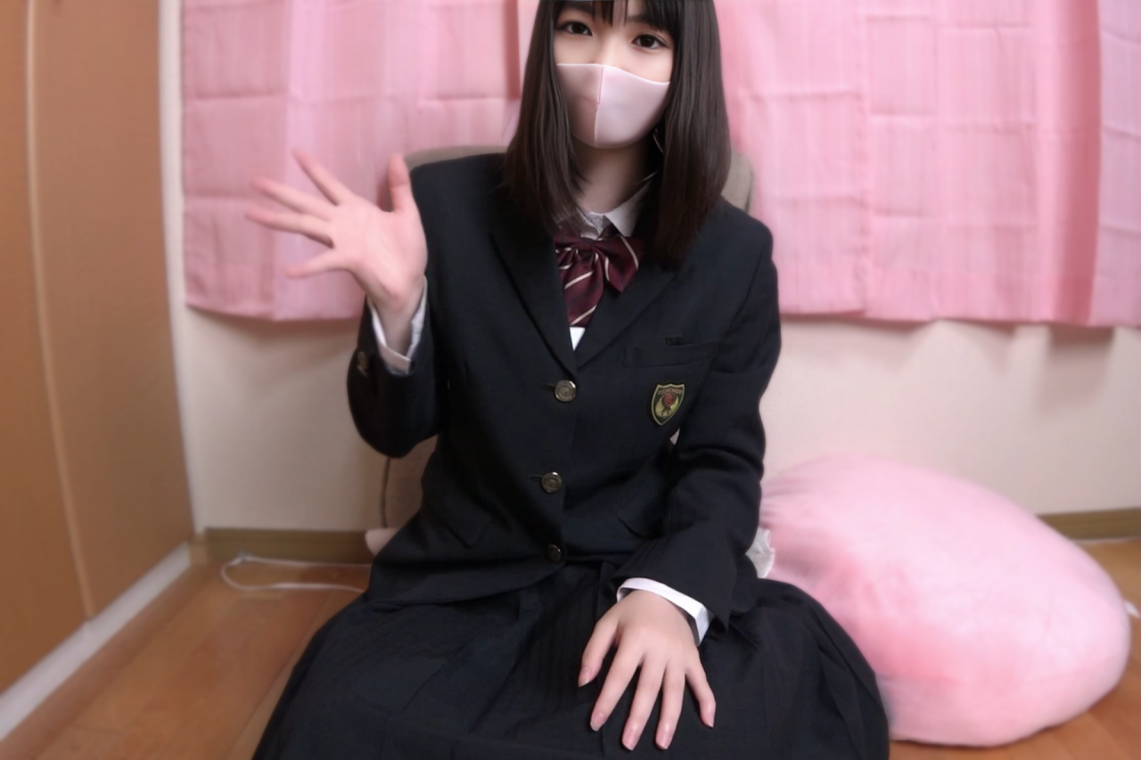 【制服】真面目そうな童顔**が配信でオナニー…バイブ我慢できず喘ぎ崩壊 gallery photo 1
