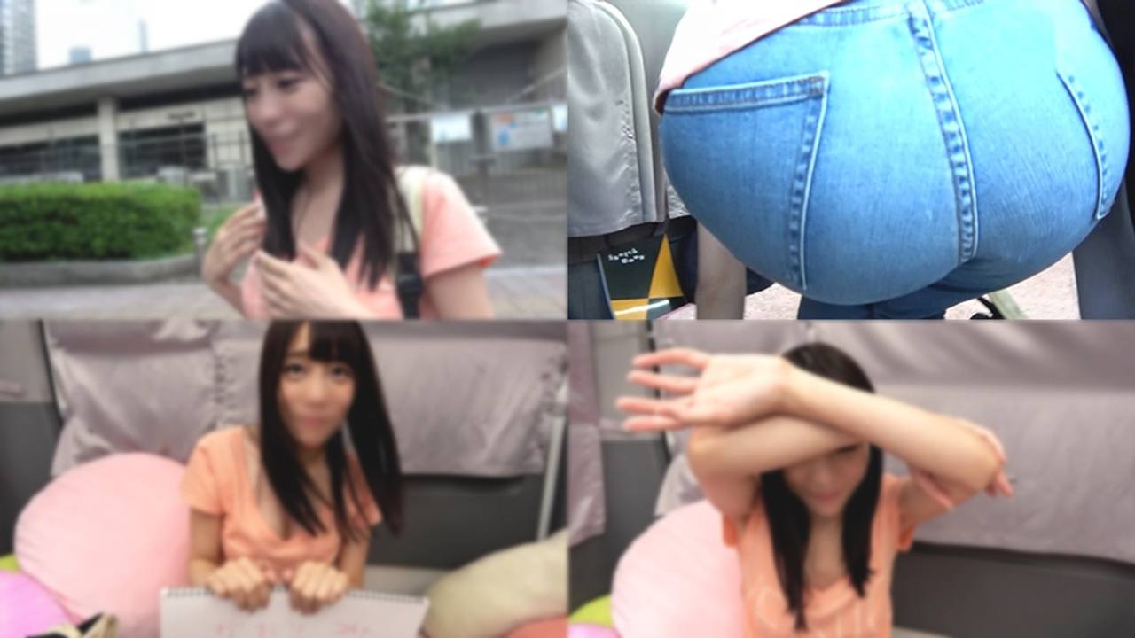 スレンダー巨乳 セックスにトラウマを抱える美人カフェ店員 かおり（２４）おっかなびっくり巨大ちんぽを喉奥でジュボジュボ 二人がかりの愛撫で大潮吹き ぐちょまん激ピストン gallery photo 2