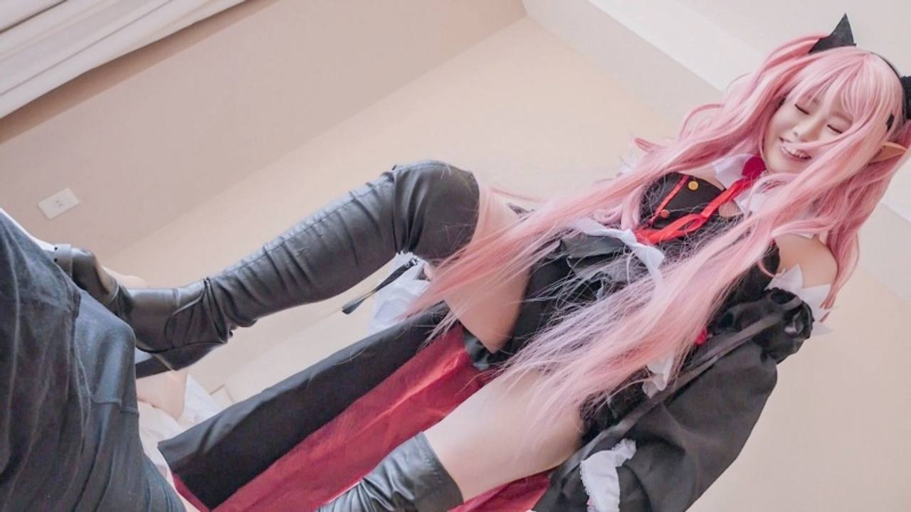 【終わりのセラフ】身長140cmなガチオタ**がアニメコスプレで中出しセックス！！Fカップ巨乳おっぱい持ちなメス**でした【クルル】 gallery photo 3
