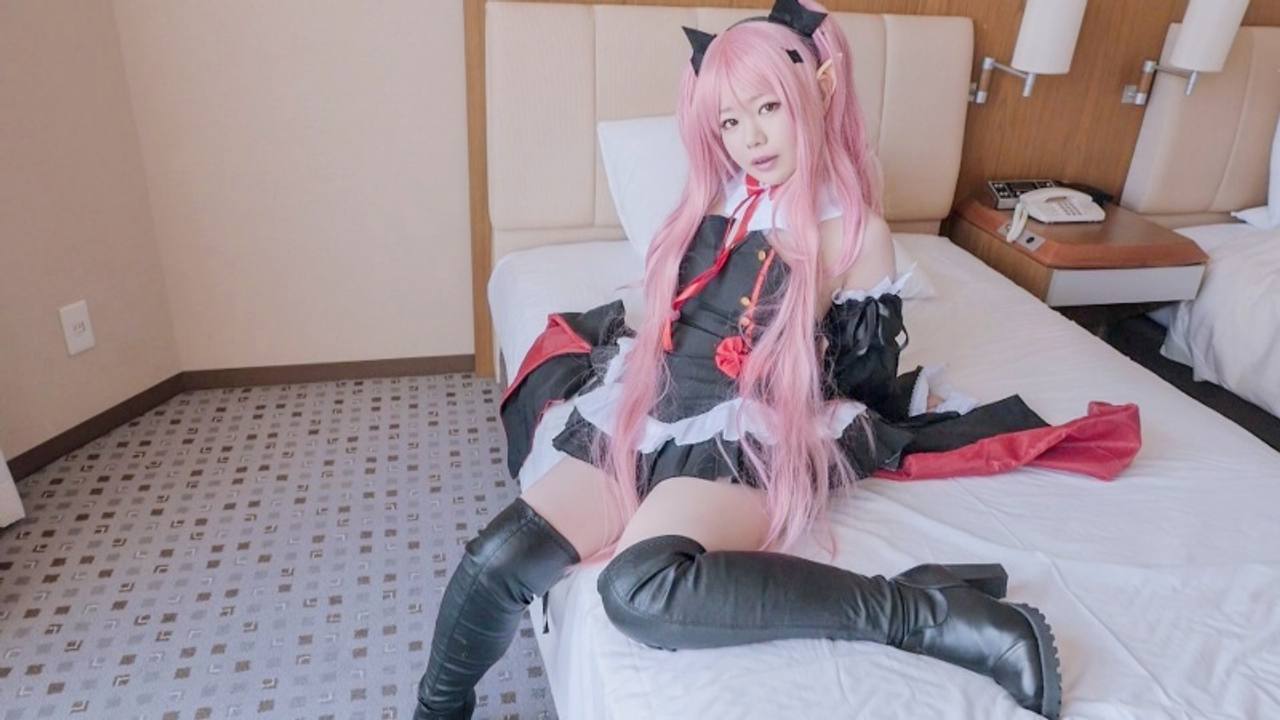 【終わりのセラフ】身長140cmなガチオタ**がアニメコスプレで中出しセックス！！Fカップ巨乳おっぱい持ちなメス**でした【クルル】 gallery photo 5