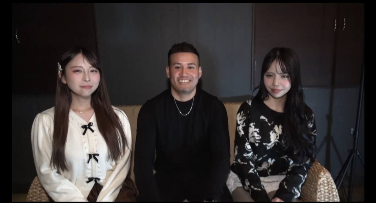 【顔出し3P】さら×りお×A氏×N中出し｜話題沸騰の3人が激突、生々しすぎるN中セッション！“某元俳優との関係が噂されていた”A氏──今回ついに３P！！ gallery photo 1