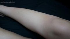 【自撮りカメラde投稿動画】　普通の主婦 『脚/足の裏フェチ映像』[フルHD]