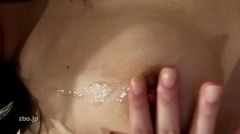 【自撮り投稿】素人女性がブルマーコスプレで『唾たらし乳首いじり』オナニー