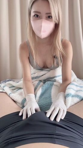 【個撮】彼女とお家でフェチサロンごっこでぬきぬきしてもらった