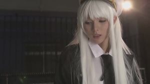 完全主観 銀髪コスプレイヤーに抜いて貰う提督