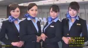 ☆☆☆ 無修正'' キャビンアテンダント4姉妹 '' 動画第1弾 ☆☆☆