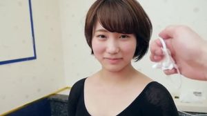 清楚系ショートカットのS級美少女の童顔な体に生挿入!!