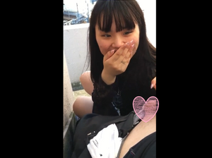 【素人】ビルの外階段で素人娘とプチ援