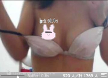 ツイ◯ャスでブラを外した瞬間にポロリ
