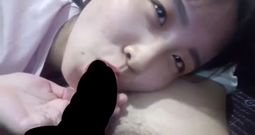 【無射精】もぐもぐフェラをする彼女