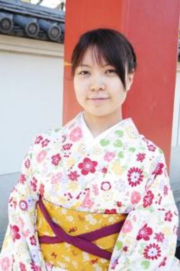 着物を初めて着た和服美人のあいこさん