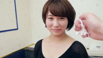 清楚系ショートカットのS級美少女の童顔な体に生挿入!!