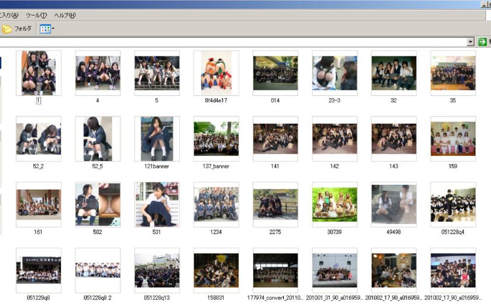 パンチラ【集合写真】