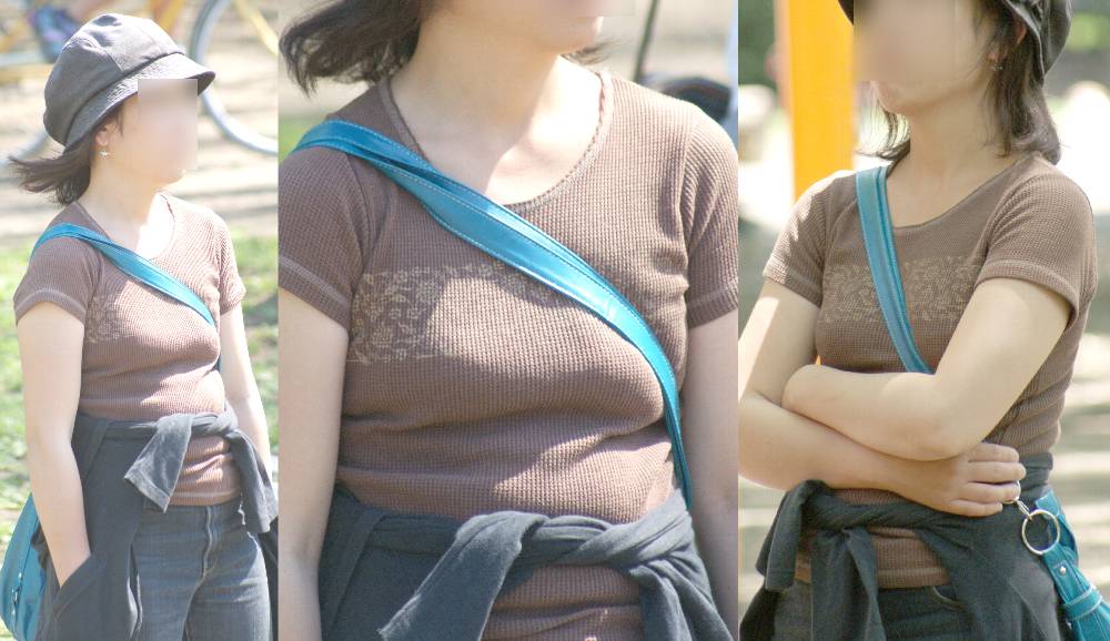 優しそうで真面目な美人ママさんは柔らかくトロける美乳をたすき掛けでしっかりと強調!!