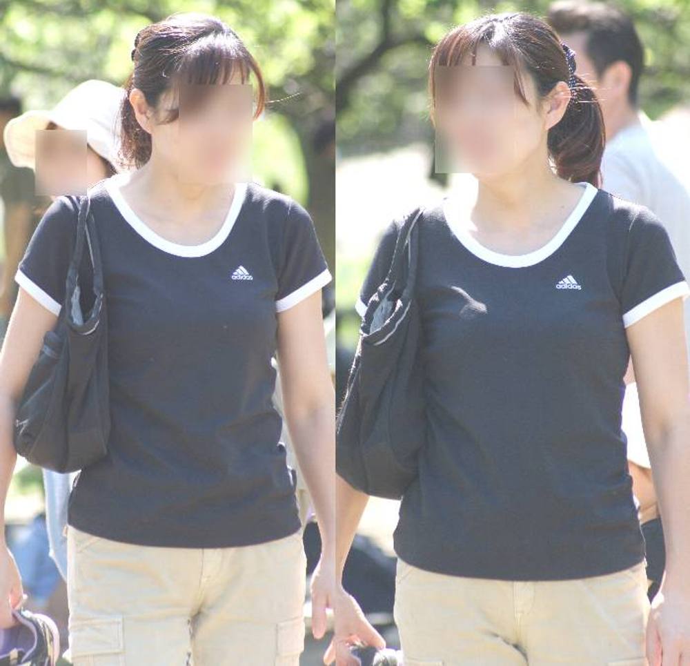 元気で綺麗なママは美巨乳をTシャツに浮かべ股間にパンツを喰い込ませる...