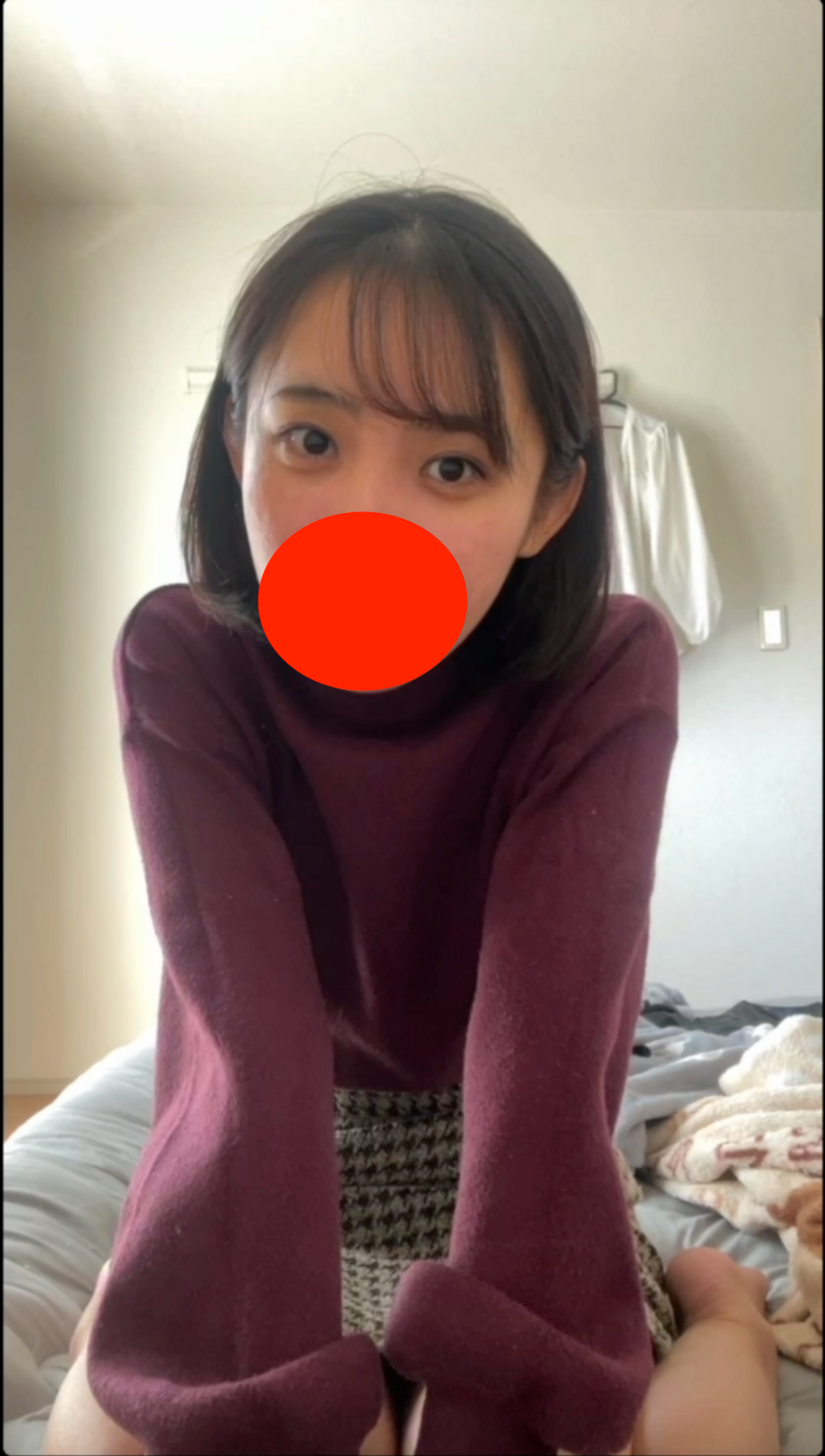 【ビデオ通話】スレンダー美形大学生 桃・とうとう顔出しオナニーでエッチな姿を見せちゃいます！