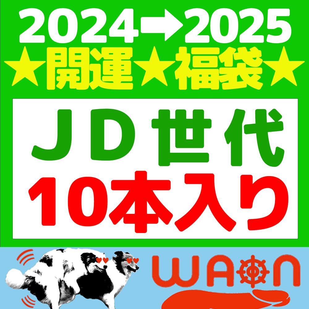 2024→2025★開運★福袋★【JD世代】【10作品入り】【80％OFF】