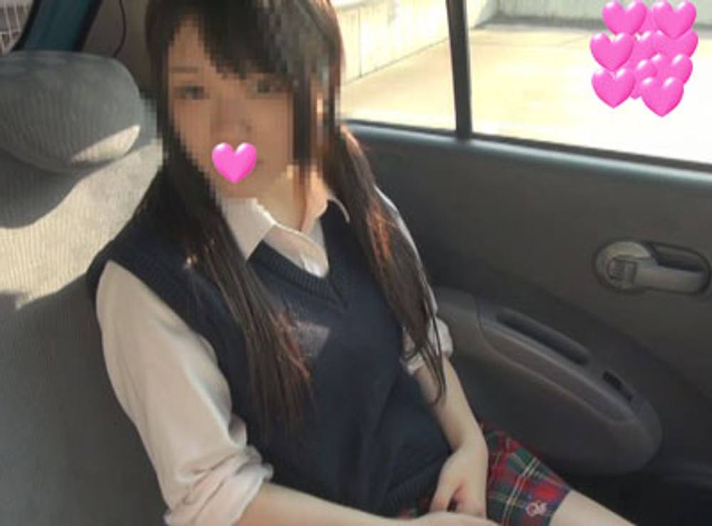 【個人撮影】超美○女たまごちゃんだ～！おとなしめで緊張してる感がたまらない車内フェラ映像