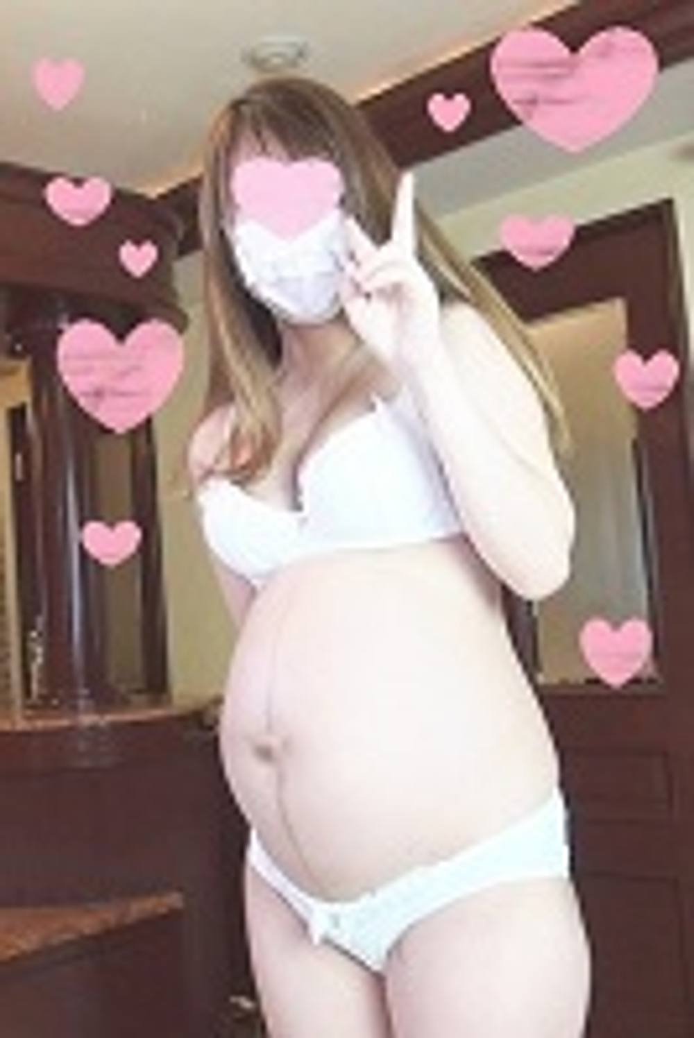 激かわ妊婦！妊娠9ヶ月・出産目前最後の貴重生ハメ映像～♪正真正銘初撮り保証です！高画質ZIP付き☆【個人撮影】