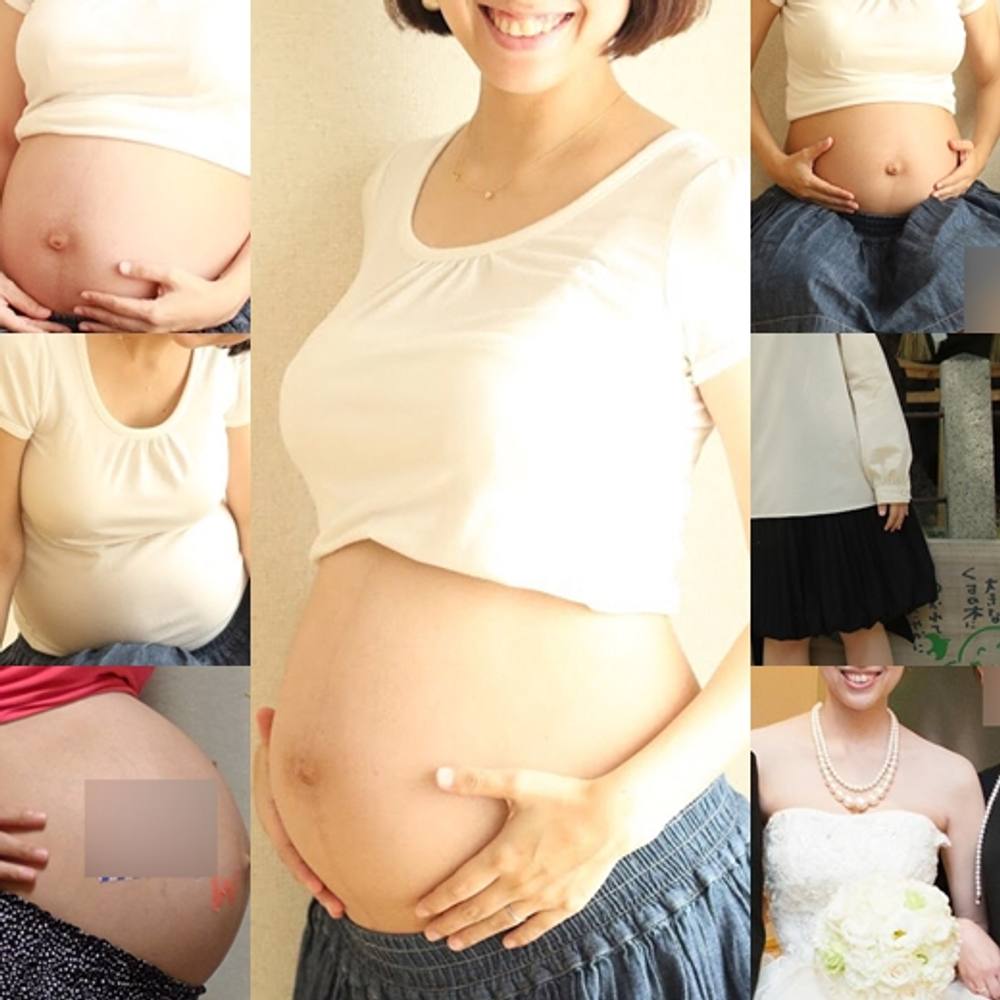 美人妊婦さん09　ショートカットの美人で巨乳妊婦さま