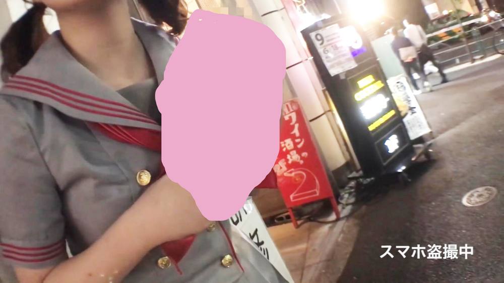 ★個人撮影★客引き中のアイドルをナンパ!!撮影会と騙して次第にエッチなことになるも許してくれ立ったw