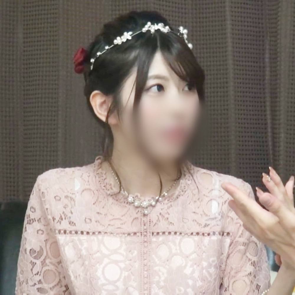 《素人・中出し》色白スレンダー清楚娘◆結婚式帰り女子をナンパして中出しセックス！