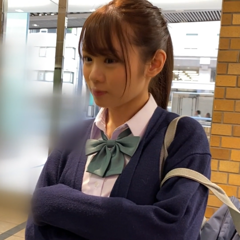 【中出し】※削除注意「外に出してって言ったじゃん・・・」ロリ顔巨乳のS級美少女J〇をパンツ見せるだけといってホテルにつれこみ、J〇マンコに種付け【個人撮影】】