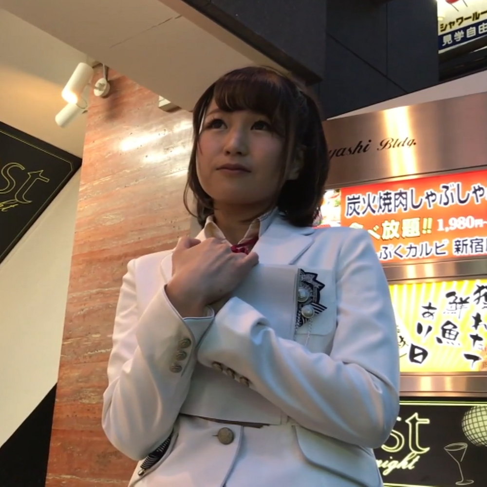 素人個人撮影ガールズバー勤務の19歳に制服を着させ強制種付けからの顔面ぶっかけフィニッシュ♡
