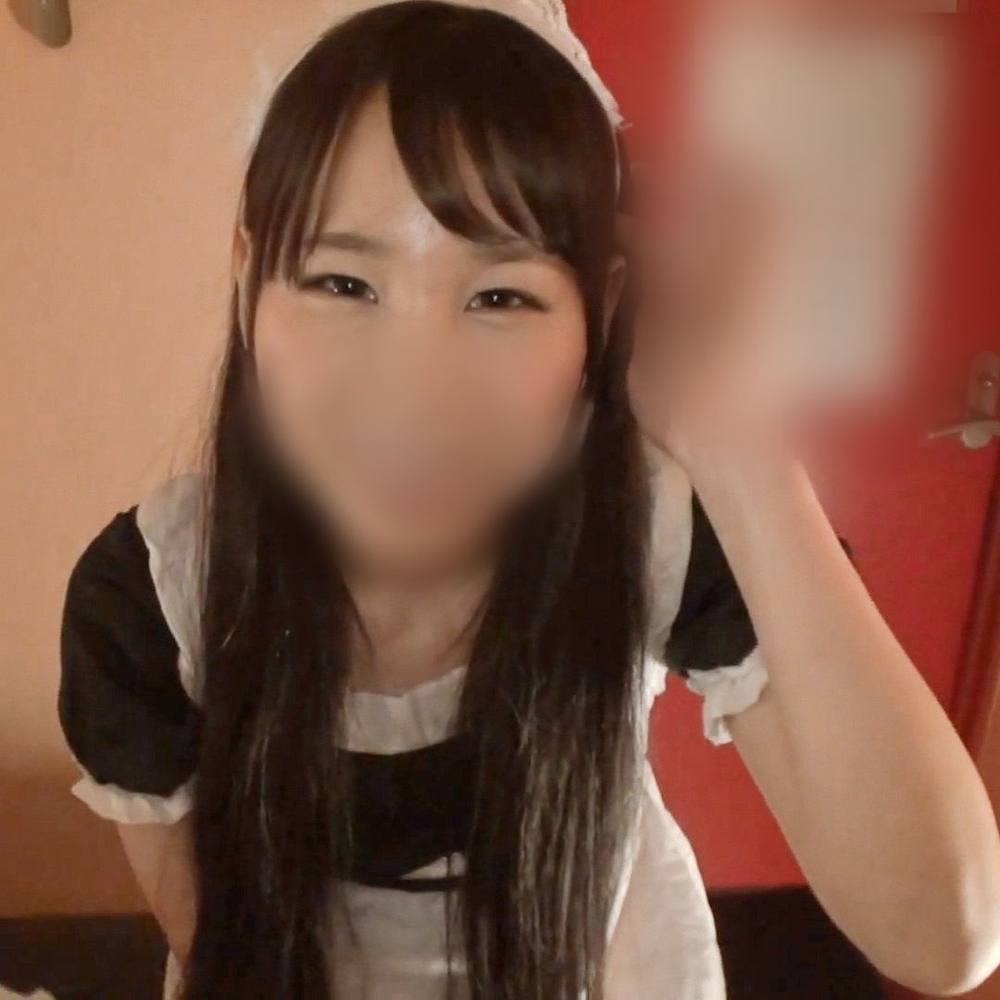 【素人／個撮】20歳あどけなさ残る田舎出身のコンカフェ嬢。色白巨乳のエチエチBODYを激ピス着エロセックス。