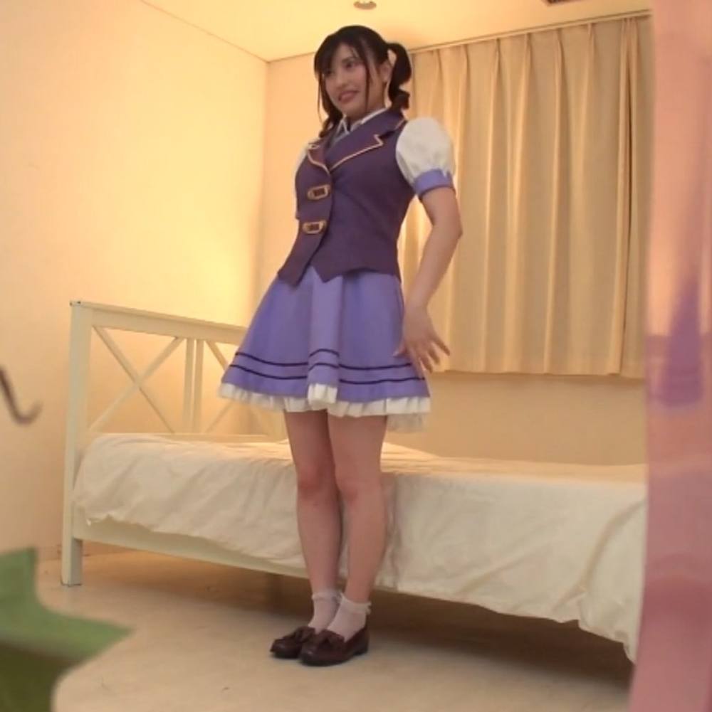 【個人撮影】地下アイドルをスカウトして個人撮影中に中出しSEX【即削除注意】