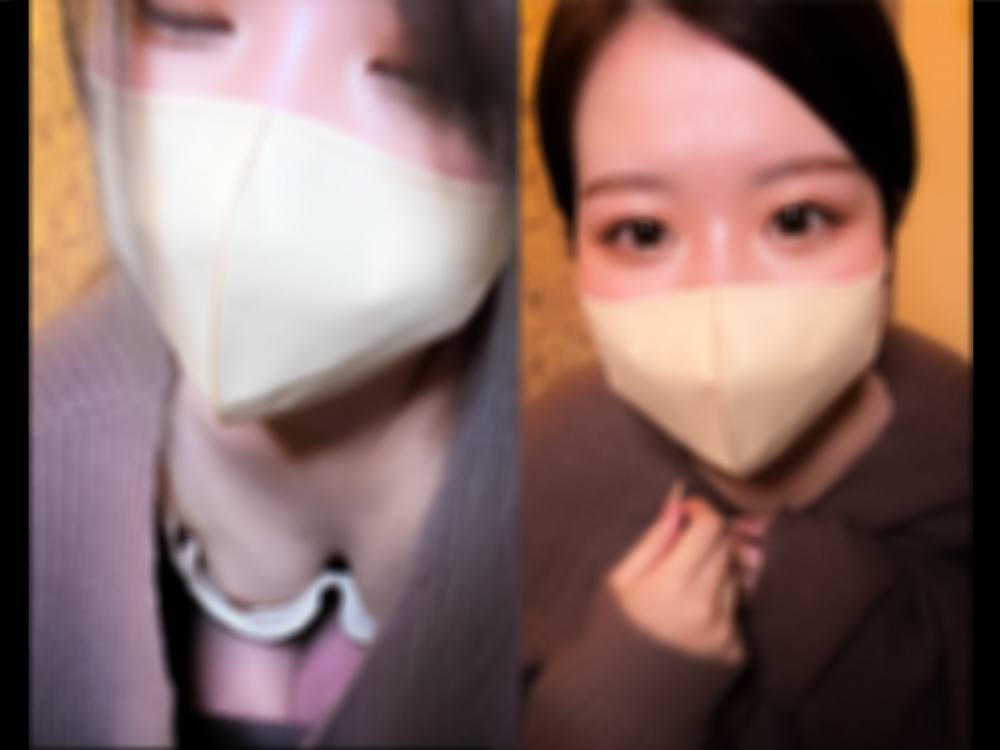 [配信胸ちらハプニング21] 美人インフルエンサーのモロ見えハプニング/アパレル店員生着替え