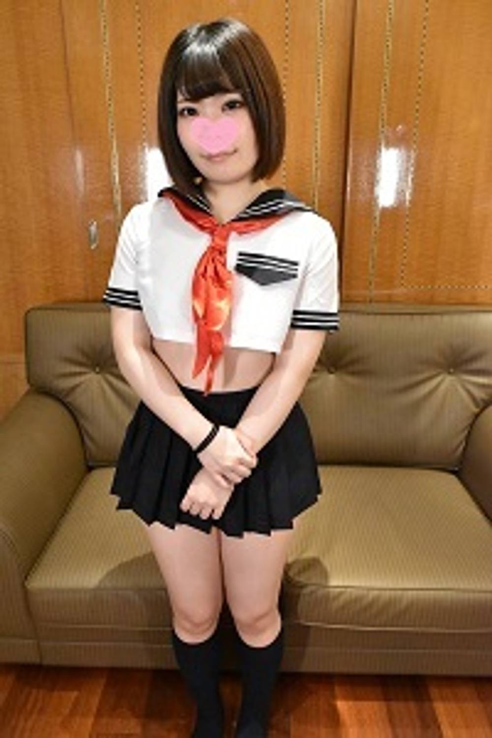 撮影初心者の女の子がいよいよハメ撮りに挑戦！ミニミニセーラー服からはみ出るむっちり太ももとプリケツが最高です(^^)/※高画質版＆レビュー特典付き♪【個人撮影・オリジナル】