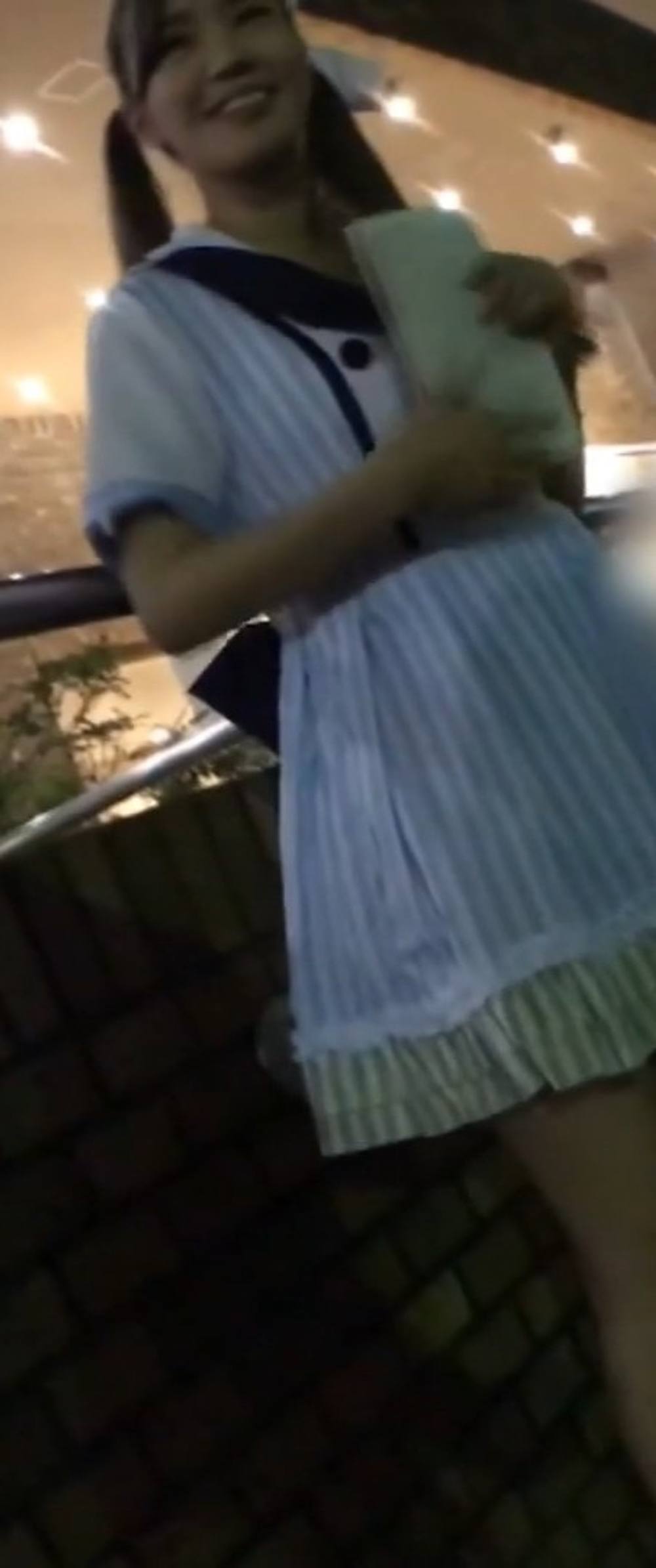 【素人】メイド喫茶で働く美人女子大生21歳。ホテルでのSEXを隠し撮り【個人】