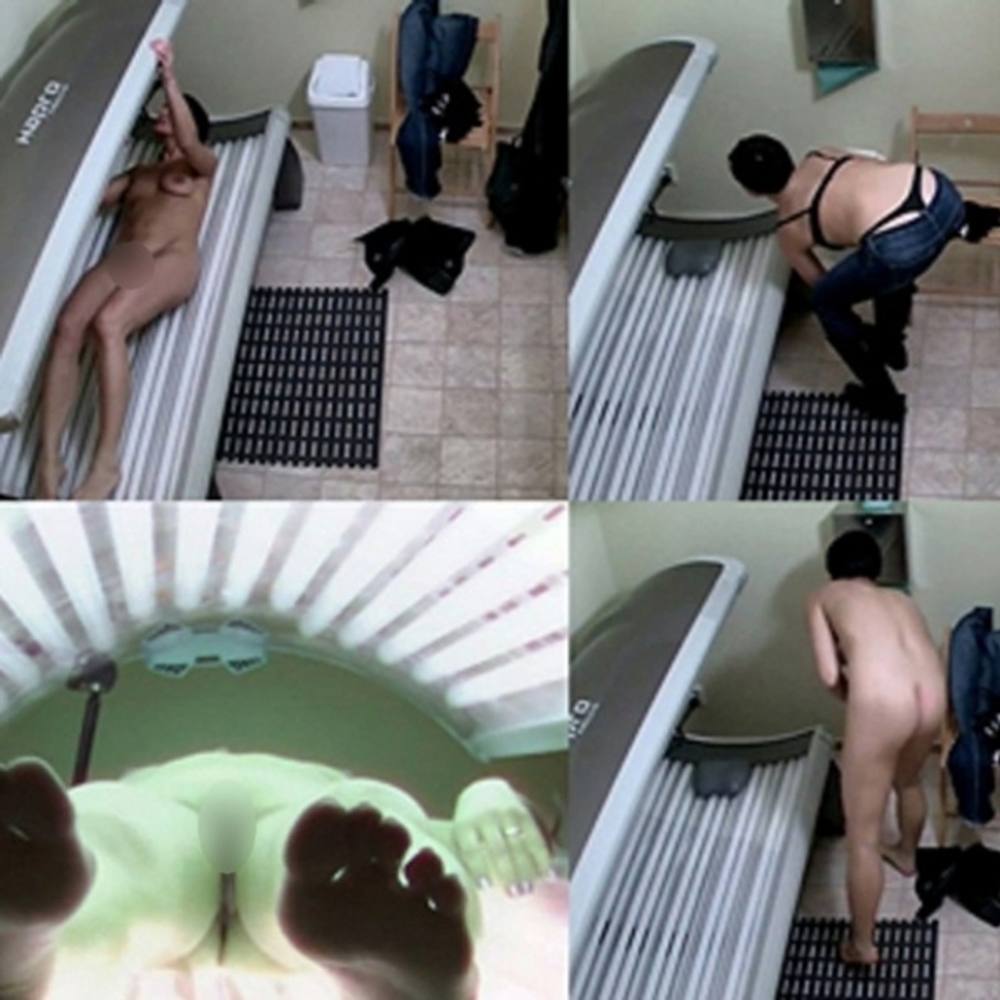 ヨーロッパの某国の日焼けサロン★ヨーロピアン美女の全裸を完全撮影㊳