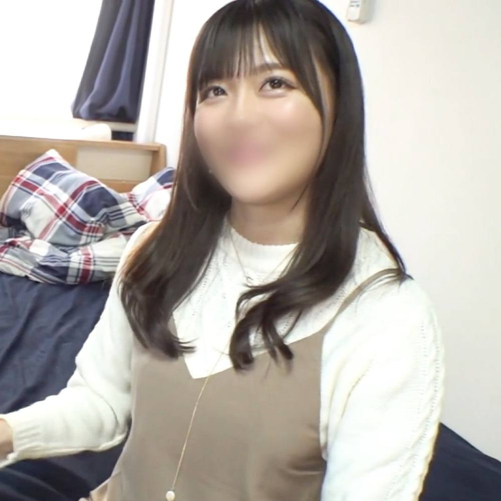 【個人撮影】清楚系ビッチ女子大生のハメ撮り映像。笑顔でやさしく受け入れる淫乱ちゃん。