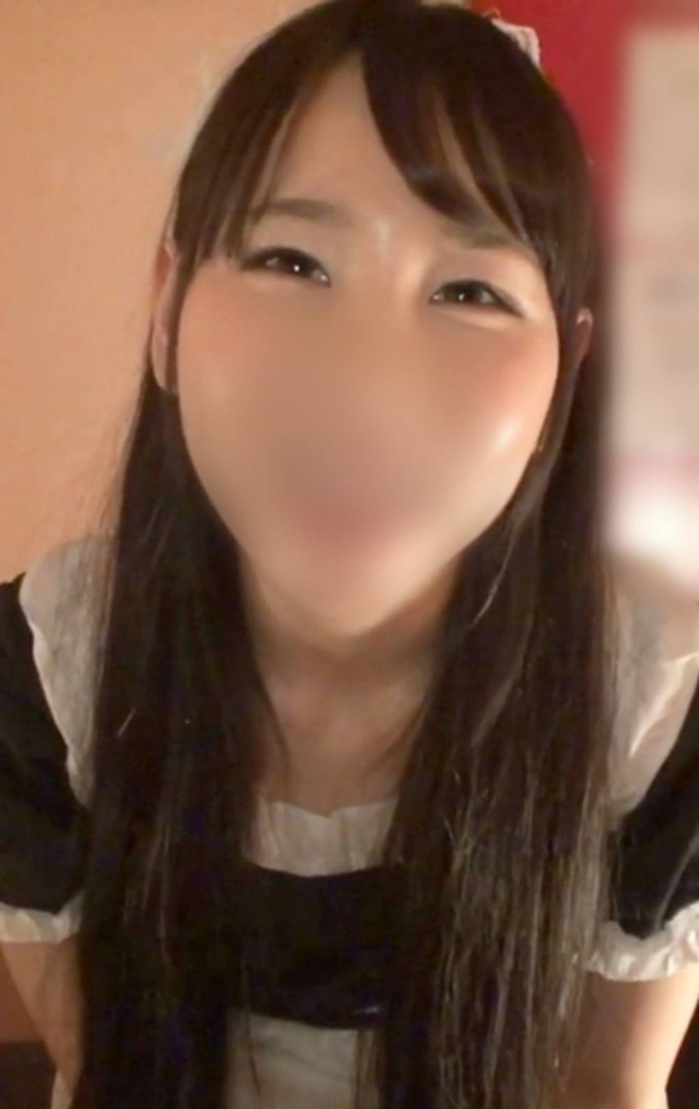 【個人撮影】清純で無垢そうな地下アイドルとのオフパコを撮影しました！ メイドコスでパイパンおまんこをヒクつかせながらメスイキ→大量中出しで妊娠！？