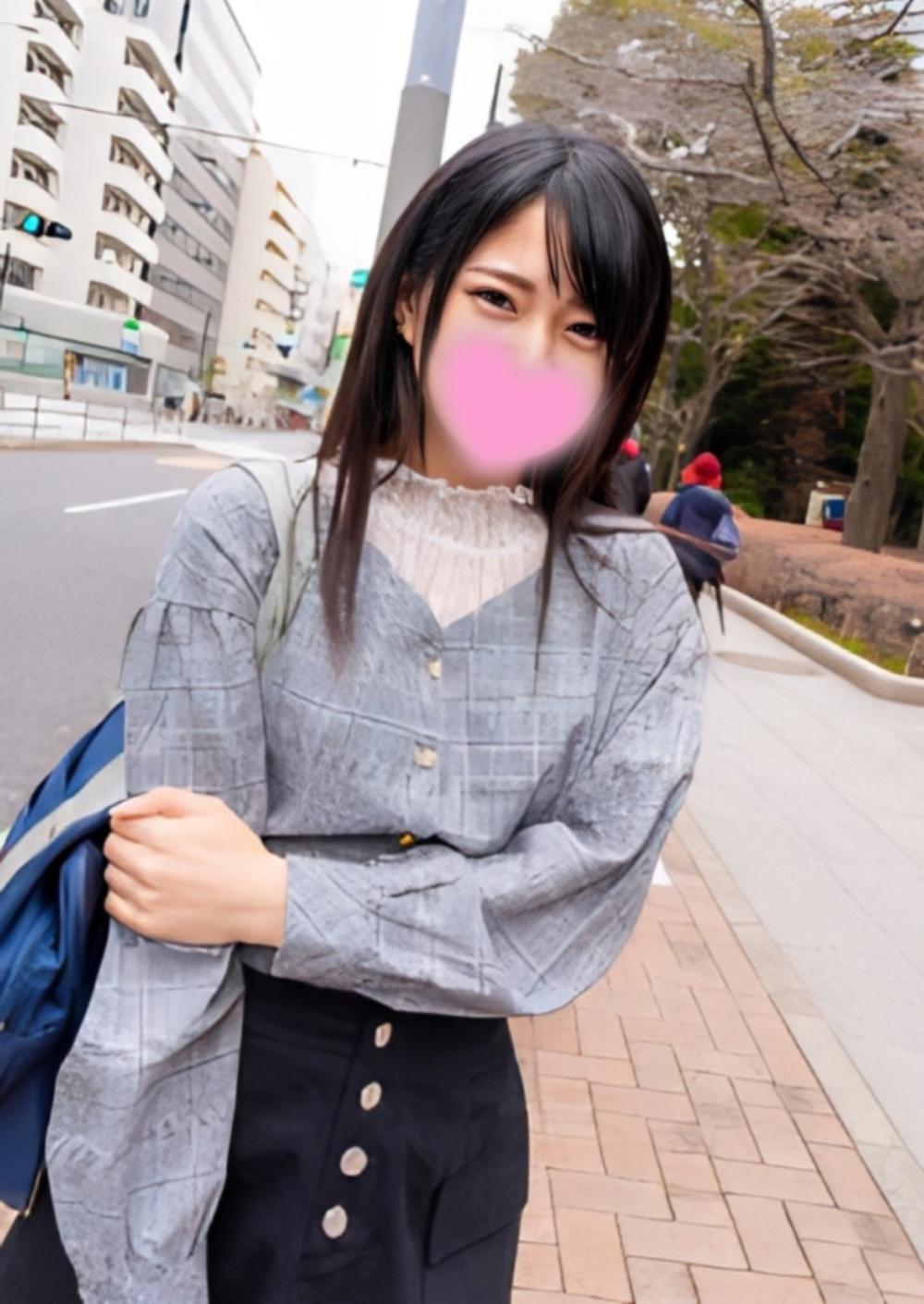 【18歳処女】可愛さアイドル越えの学内で一番可愛い子　完全未処理の剛毛おまんこに無〇〇中出し【個撮】