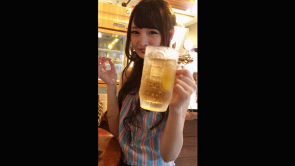 ☆鉄板ＡＶ女優☆跡美さんと飲み会の時の動画～ホテル飲み3Ｐ編～