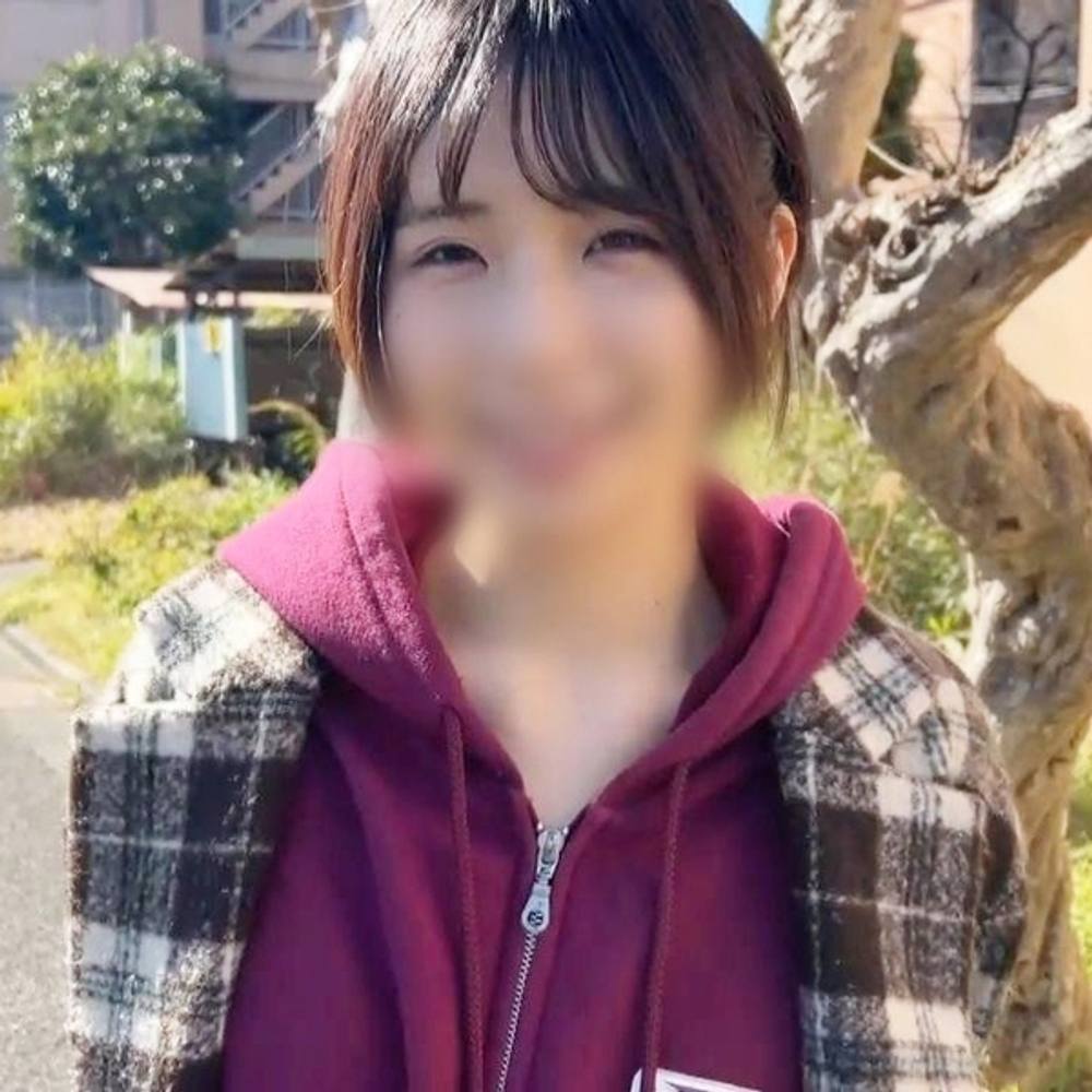 【素人】ショートカットのおっとり系美◯女。23歳、はるかちゃん。ギンギンになったチ○ポを根元までジュッポリおフェラ。生チ○ポで痙攣イキ。