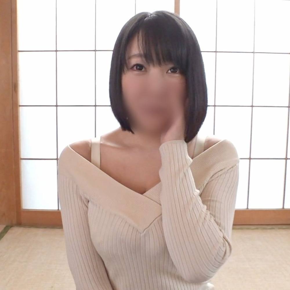 【素人／個撮】38歳色気ムンムン…黒髪ボブの清楚美人な癒し系奥さま。むっちり巨乳のどエロBODYを激ピスハメ撮りセックス。