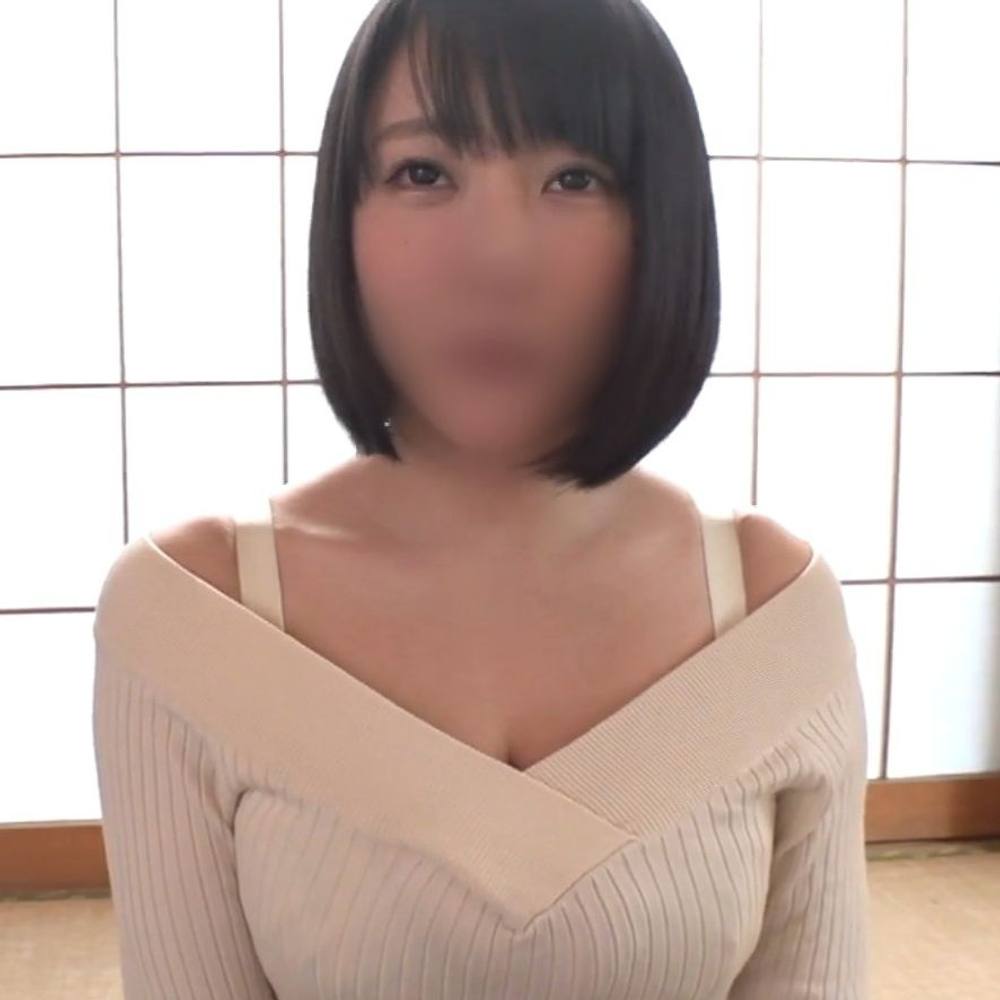 【主婦・不倫】色白っぱいがユサユサ大暴れ♡清楚妻が赤面エチエチ顔でイキ果てる。